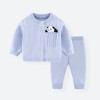 Autumn baby solid color sweater set