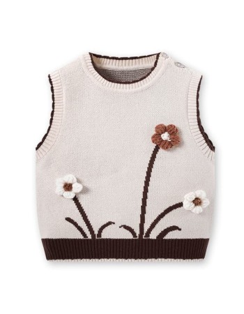 Children's knitted vest