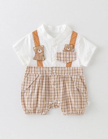 Two-piece illusion jumpsuit