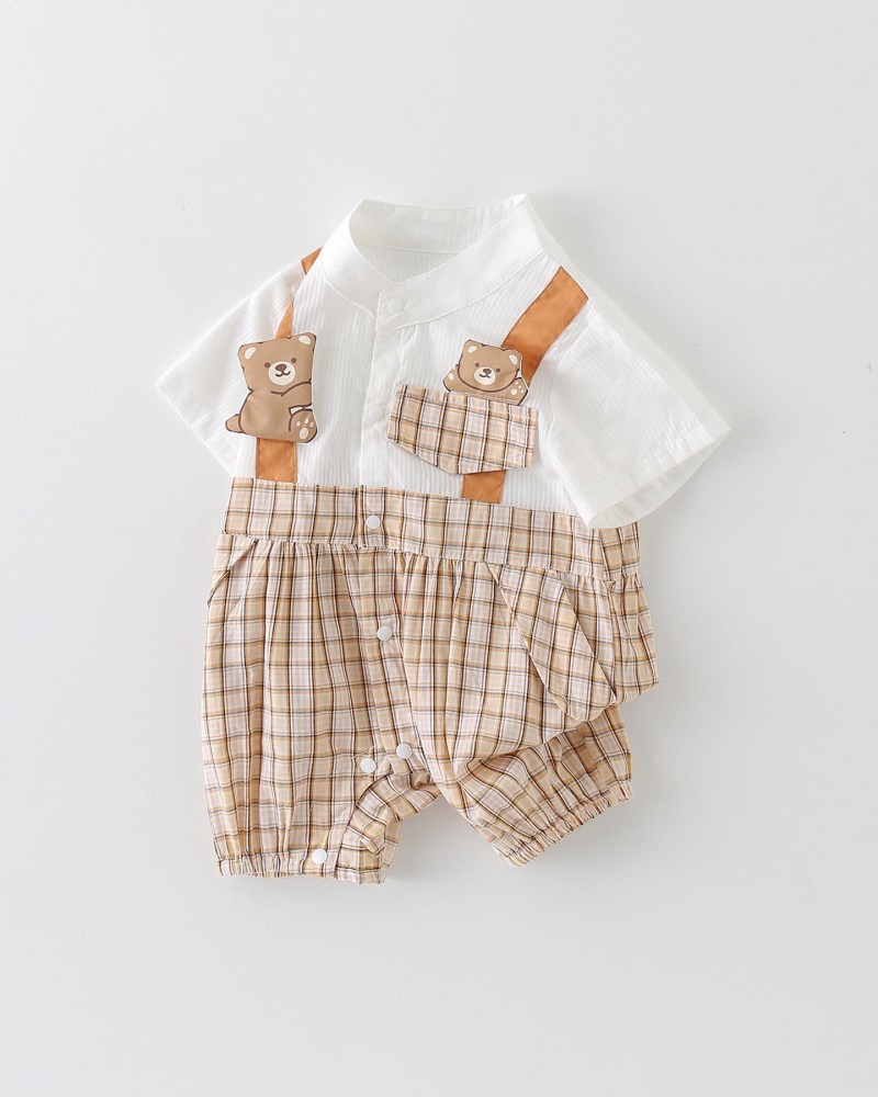 Two-piece illusion jumpsuit