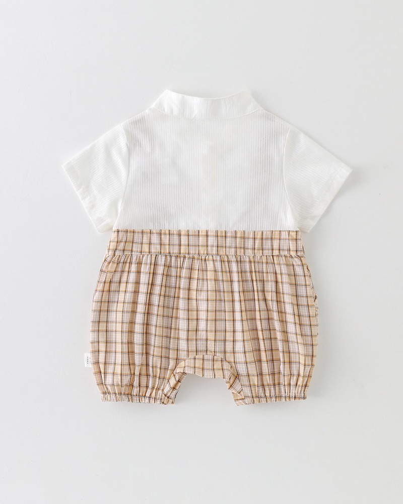 Two-piece illusion jumpsuit