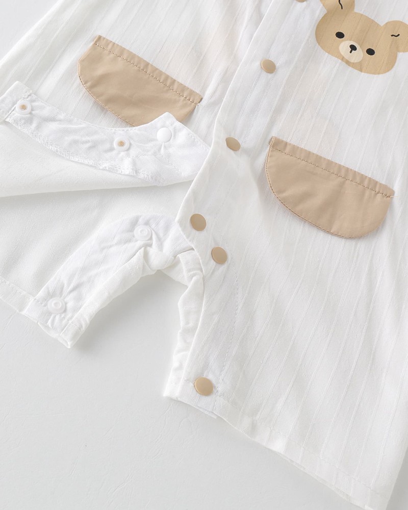 Baby onesie crawling suit