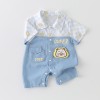 Baby Cartoon Short Sleeve Bodysuit