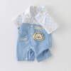 Baby Cartoon Short Sleeve Bodysuit