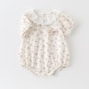 Stand-up collar baby bodysuit