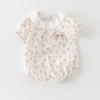 Stand-up collar baby bodysuit