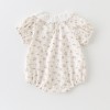Stand-up collar baby bodysuit