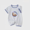 Striped baby onesie