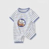 Striped baby onesie