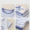 Striped baby onesie