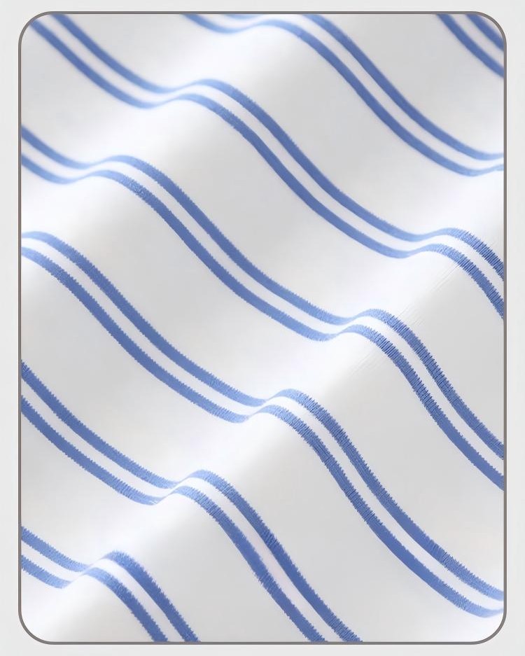 Striped baby onesie