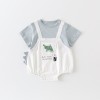 Short-sleeve jumpsuit