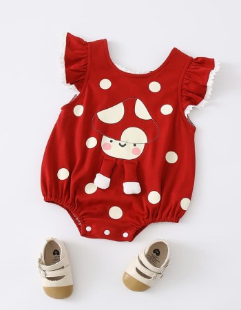 Cute red onesie