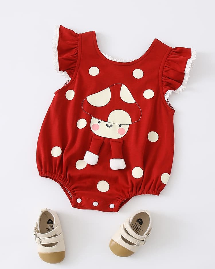 Cute red onesie