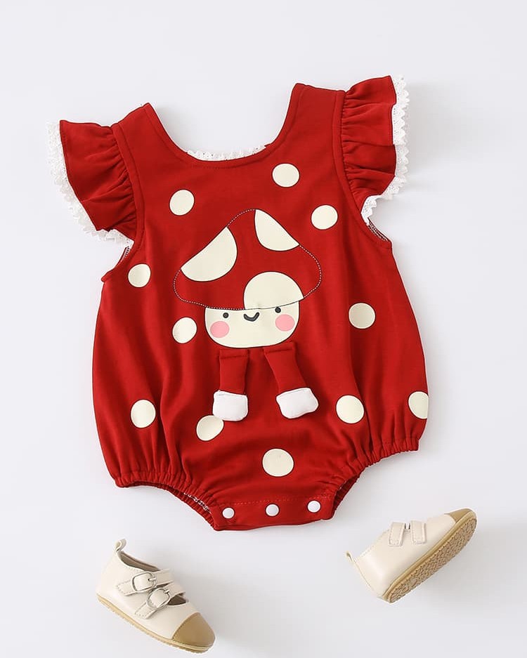 Cute red onesie