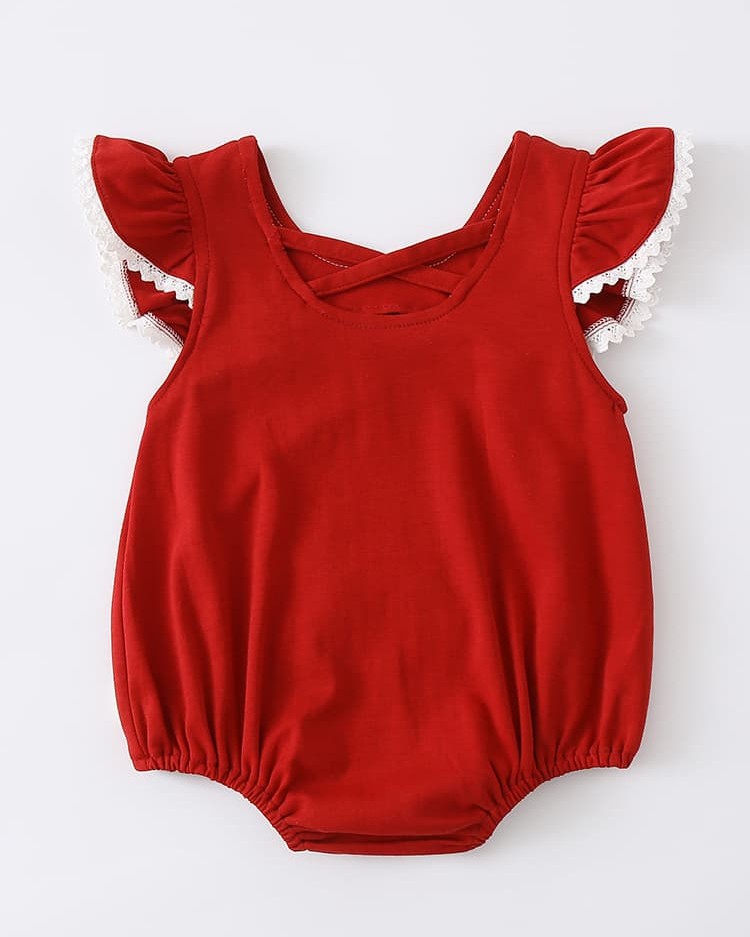 Cute red onesie