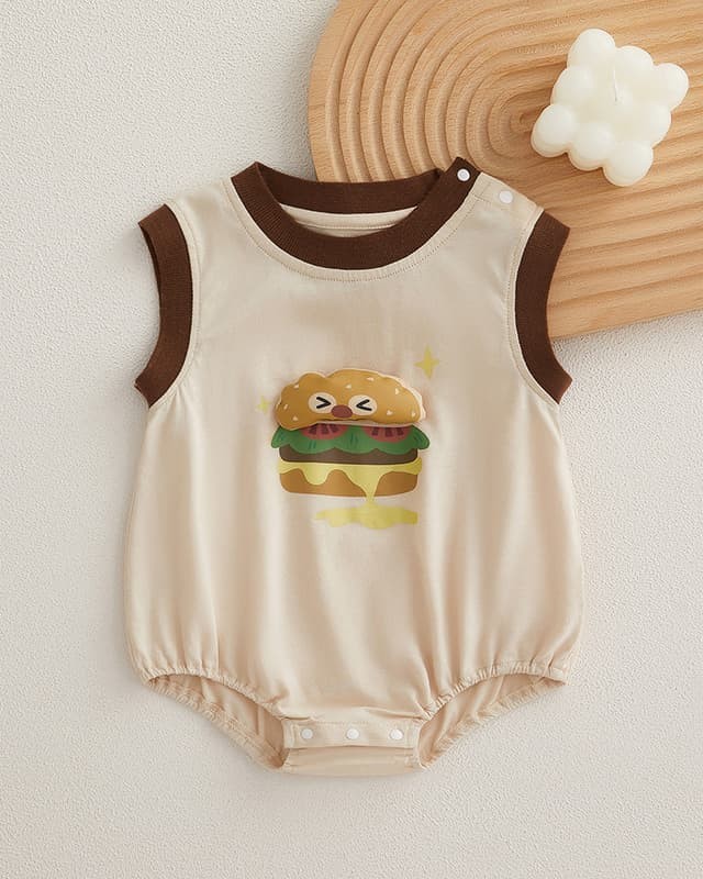 Cotton baby onesie
