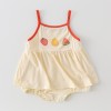 Infant carrier and diaper coveralls