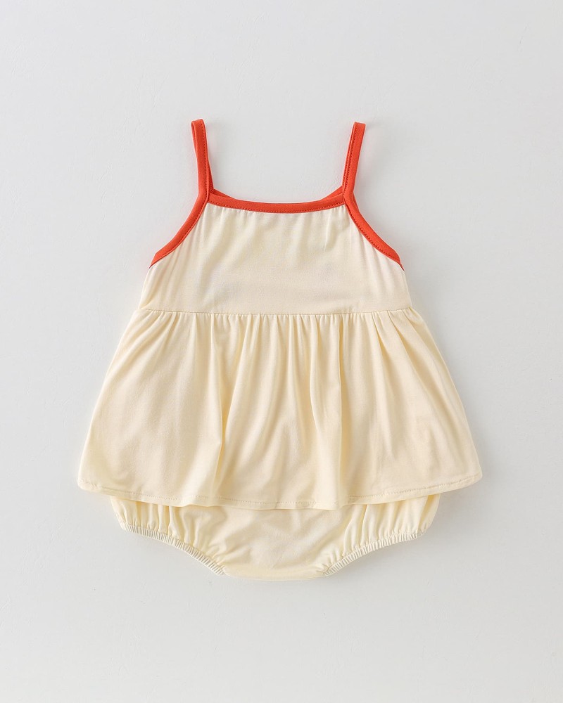 Infant carrier and diaper coveralls