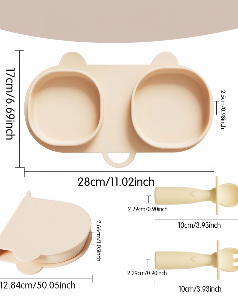 Baby Silicone Feeding Set