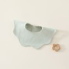 Cotton bib for baby, solid color