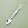 Dual-headed baby food spoon