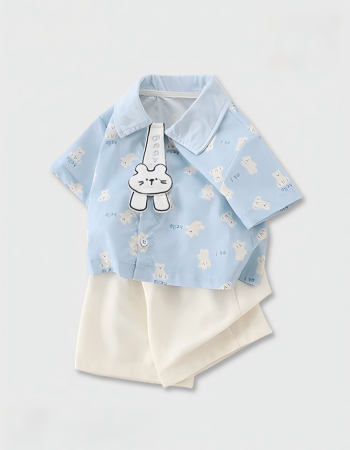 Class A Pure Cotton Infant Separates Set
