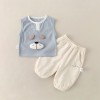 Children's two-piece set: separates with vest and shorts