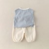 Children's two-piece set: separates with vest and shorts