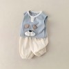 Children's two-piece set: separates with vest and shorts