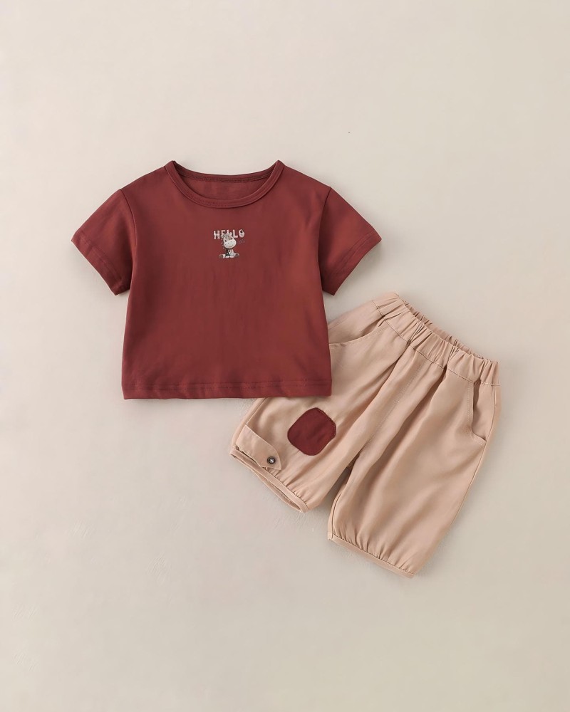 Baby separates short-sleeve set