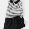 Children's vest and shorts set, casual outdoor two-piece outfit