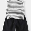 Children's vest and shorts set, casual outdoor two-piece outfit