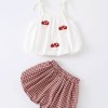 Cute sleeveless halter set