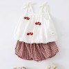 Cute sleeveless halter set