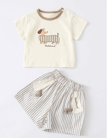 Children's Short-Sleeve Two-Piece Set