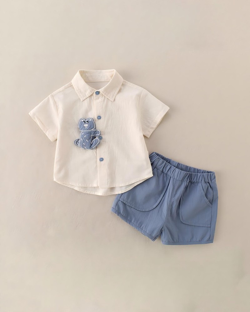 Cute outerwear short-sleeve two-piece set