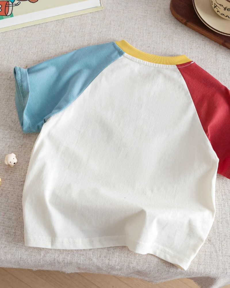 Short-sleeve pure cotton T-shirt