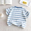 Round neck short-sleeve pullover