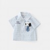 Checkered shirt top