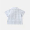 Checkered shirt top