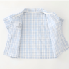 Checkered shirt top