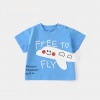 Baby airplane pattern top