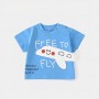 Baby airplane pattern top