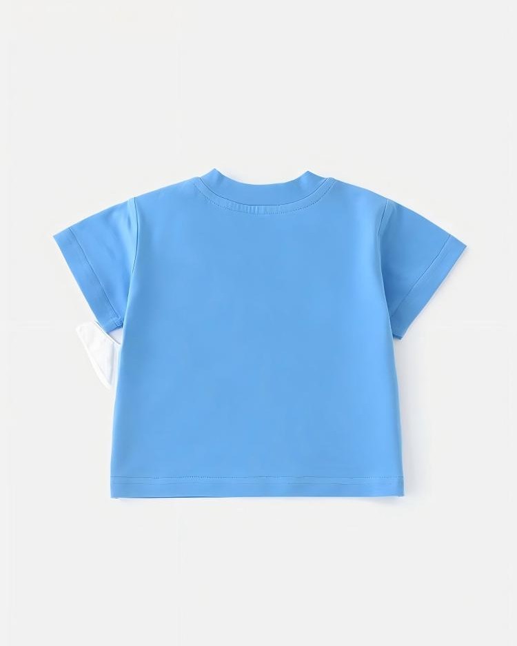 Baby airplane pattern top