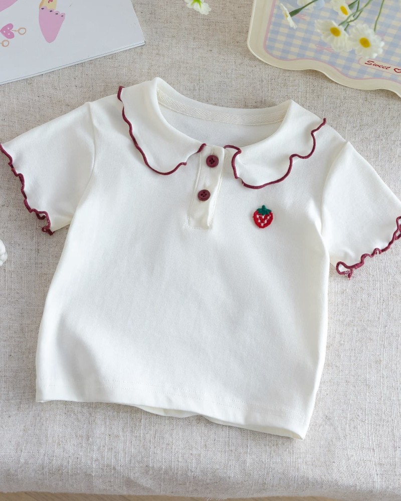 Short-sleeve T-shirt top