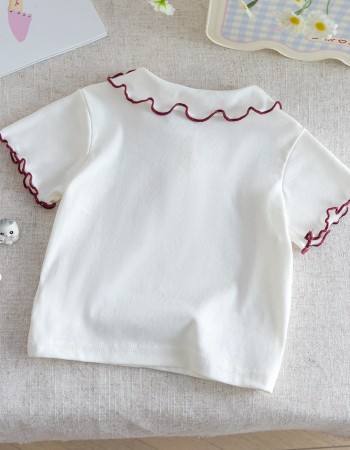 Short-sleeve T-shirt top